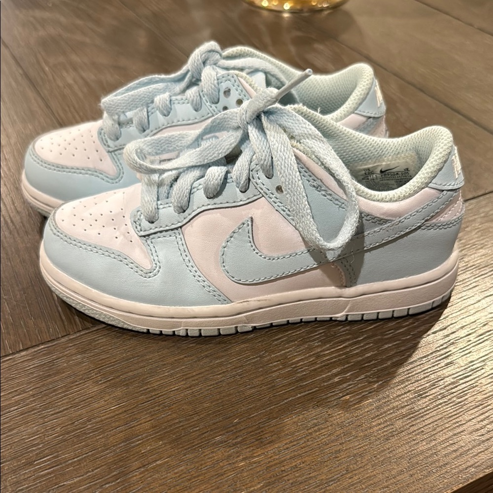 Nike Blue Dunk Low Sneakers Classic Design